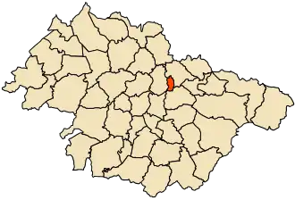 Localisation de Khalouia