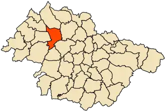 Localisation de Bou Henni