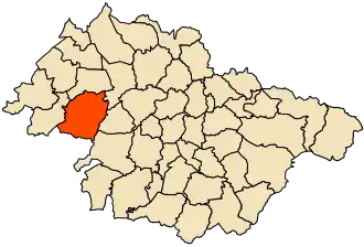 Localisation de Chorfa