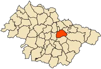 Localisation de Tighennif