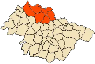 Localisation de Daïra de Mohammadia