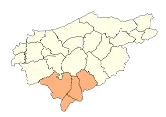 Localisation de Bouhadjar