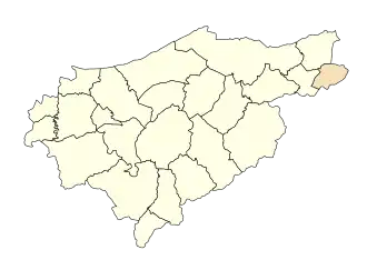 Localisation de El Aïoun