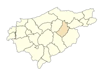 Localisation de El Tarf