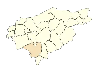 Localisation de Hammam Beni Salah