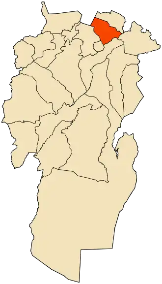 Localisation de Baghaï