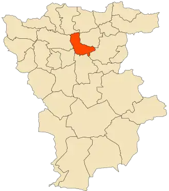 Localisation de Oued Endja