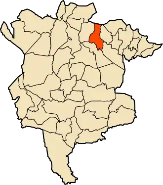 Localisation de M'Sila