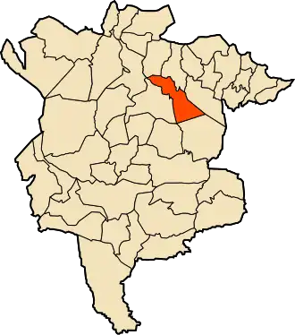 Localisation de Ouled Madhi