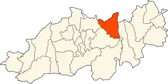 Localisation de Chebli