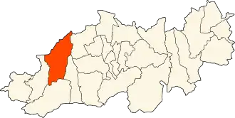 Localisation de Mouzaia