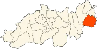 Localisation de Souhane