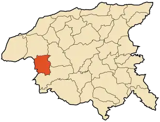 Localisation de Aïn Merane