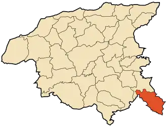 Localisation de Beni Bouateb