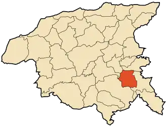 Localisation de Harchoun