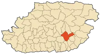 Localisation de Aït Yahia