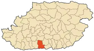 Localisation de Agouni Gueghrane