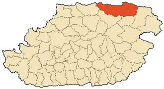 Localisation de Azeffoun