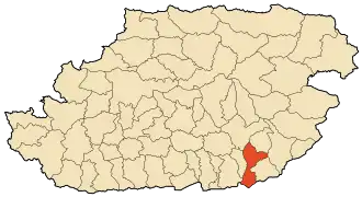 Localisation de Iferhounène