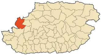 Localisation de Tadmaït