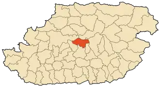 Localisation de Tizi Rached