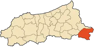 Localisation de Ghebala