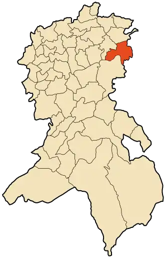 Localisation de M'Cid