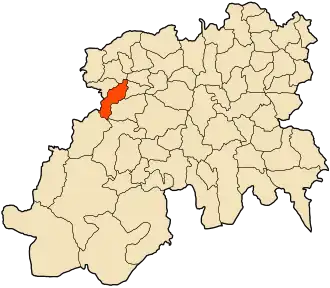 Localisation de Bouaichoune