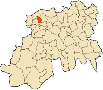 Localisation de Draa Essamar