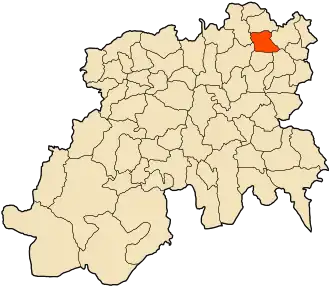 Localisation de Mezerana