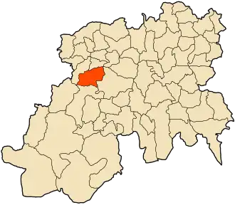 Localisation de Ouled Bouachra