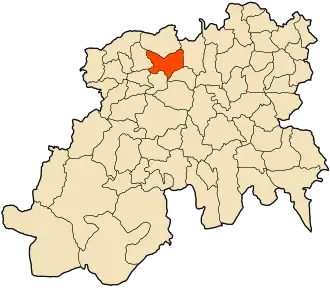 Localisation de Ouzera