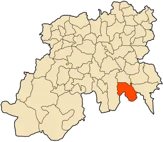 Localisation de Sidi Damed