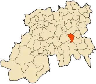 Localisation de Sidi Ziane