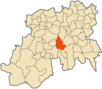 Localisation de Tlatet Eddouar