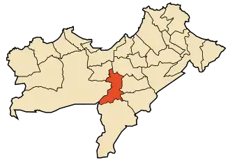 Localisation de El Kerma