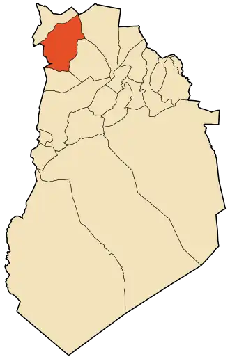 Localisation de Bougtob