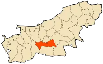 Localisation de Béni Amrane