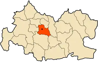 Localisation de Beni Lahcene