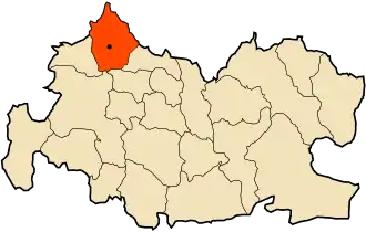 Localisation de Lazharia