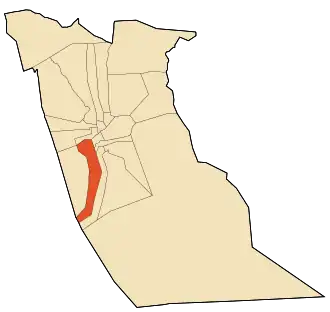 Localisation de Oued El Alenda
