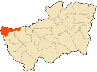 Localisation de Aïn Soltane