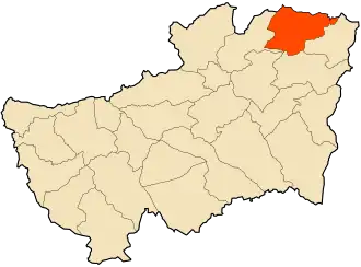 Localisation de Aïn Zana