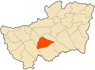 Localisation de M'daourouch