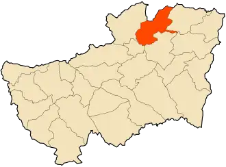 Localisation de Ouled Driss