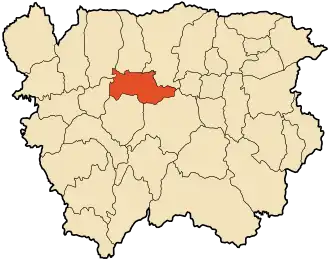 Localisation de Aïn Defla