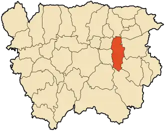 Localisation de Aïn Soltane