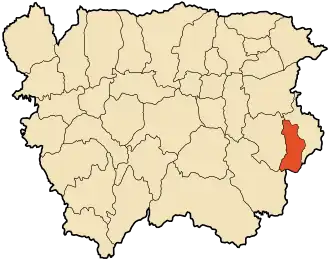 Localisation de Birbouche