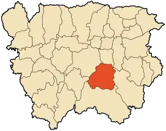 Localisation de Bordj Emir Khaled