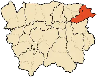 Localisation de Daïra de Boumedfaa